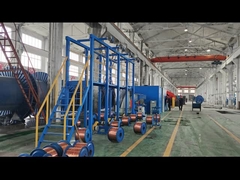 ডাবল টুইস্ট ক্যাবল স্ট্র্যান্ডিং মেশিন 7 কোর অ্যালুমিনিয়াম এবং তামা তারের জন্য